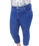 Ladies Denim Capri - 60 Blue