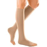 322 Below Knee Open Toe Beige XL