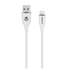 Volkano Flexi Series USB To Mfi Lightning 1.5M 5V 2.4A 12W - White