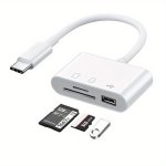 Type C Adapter Tf Cf Sd Memory Card Reader Otg Writer Compact Flash Usb-c For Ipad Pro macbook samsung xiaomi Cardreader