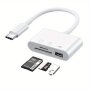 Type C Adapter Tf Cf Sd Memory Card Reader Otg Writer Compact Flash Usb-c For Ipad Pro/macbook/samsung/xiaomi Cardreader