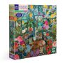 Square Family Puzzle - English Greenhouse: 1000 Pieces