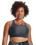 Women's Armour Mid Crossback Sports Bra - Pitch Gray / Md