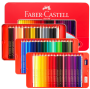 Faber-Castell Colour Pencils Tin Set 100 Vibrant Colors In Metal Case