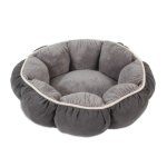CAT Petmate Aspen Pet Puffy Round Bed - Gunmetal