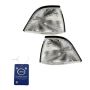 Bmw E36 2 Door Clear Corner Lamps + Oms Airfreshener