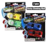 Novelty Sticky Wall Climbing Cars 2PC