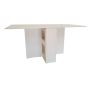 Folding 4 In 1 Console Desk Table - White