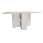 Spacesave Folding 4 In 1 Console Desk Table - White