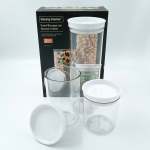 Danny Home 3PC Round Food Storage Jar