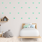 Hearts Pattern - Green