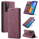 For Huawei P Smart 2021 CASEME-013 Multifunctional Retro Frosted Horizontal Flip Leather Case With Card Slot & Holder & Wallet W