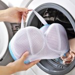 1PC Anti-deformation Bra Mesh Bag Machine-wash Special Polyester Bra Mesh Bags Laundry Brassiere Bag Cleaning Underwear Sports B