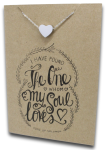 Heart Pendant & Chain - Card 97