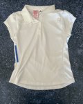 Adidas White Golfer 9 10Y