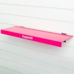 Happy Rabbit - Pink Acrylic Shelf