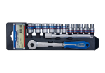 Socket & Wrench Set 3 8" 13PC