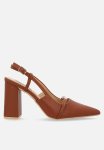 Madison Inga Heel - Tan