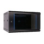 6U 600X600 Wallmount Cabinet - Black