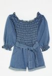 PoP Candy Denim Jumpsuit-dark Blue