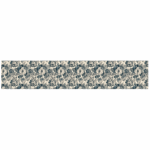 Printed Runner French Toile Flowers 1