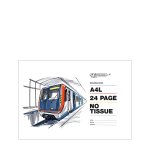 Drawing Books 24P A4L No Tissue Pack Of 25