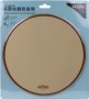 JOR-02 Water Repellent Round Mouse Pad Brown