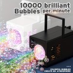 Bubble Blowing Stage Machine Wedding Birthday Party Gift Toy Outdoor Toy Bubble Machine No Bubble Water