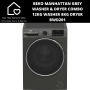 Beko Manhattan Grey Washer & Dryer Combo - 12/8KG Washer Dryer