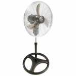 Kenwood Indus Chrome Pedestal Fan - IF550