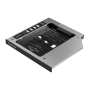 Orico 9.0MM/9.2MM/9.5MM SATA3.0 Optical Caddy Drive - Silver