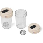 Hero Glass Protein Shaker – 700ML – Cream