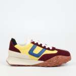 Urbanart Astro 1 Nylon Faux Suede - Burgundy - Burgundy 8