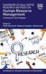 Handbook Of Qualitative Research Methods On Hrm - Innovative Techniques Hardcover