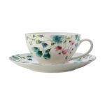 Maxwell & Williams - 400ML Primavera Coupe Breakfast Cup & Saucer