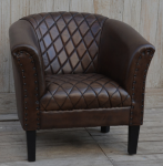 Four Corners Full Leather Chair CH18