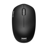 Port Connect Wireless Black Mouse