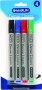 Dense Liners Permanent Markers - Blister Of 4