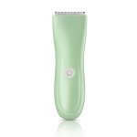 Infant And Children Hair Clipper Electric Hair Clipper Rechargeable Shaving Cutter Green