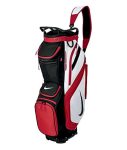 Nike Performance Cart Golf Bag University Red black - Unisex