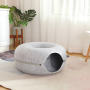 Cozycat Donut Cat House - Light Grey - Rex