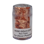 Foil Leaves Rose Gold