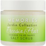 Memories Pear & Freesia Salt Scrub 240ML