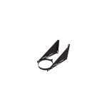 Al Fresco Ss Black Triangle Support Bracket For Insulated Pipe 185