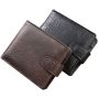Men's Short Wallet Multi-card Slot Casual Zipper Portable Purse