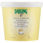 Full Cream Vanilla Ice Cream Tub 1L