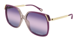 Sunglasses Womens In Burgundy Gold Violet CH0286S-006 - Burgundy Onesize