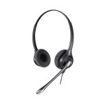 Calltel HW361N Stereo-ear Broadband Audio Noise-cancelling Headset – Quick Disconnect Connector