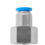 AirCraft Pu Hose Fitting Straight Stud 8MM-3 8" F