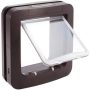CAT Sureflap Brown Microchip Pet Door High-tech Flap Waggs Pet Shop